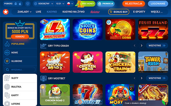 Mostbet Casino Polska