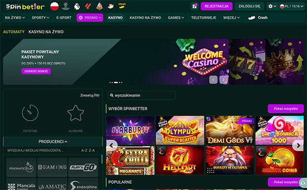 SpinBetter Casino Polska